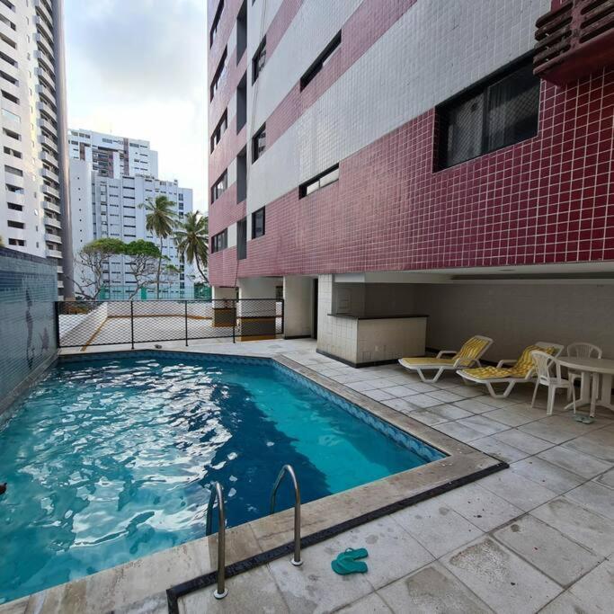 Boa Viagem Flat Perto da Orla Recife Exterior foto